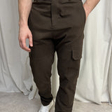 Relaxed Cargos - Brown