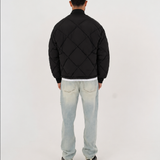 Quilted Bomber Jacket