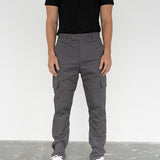 Relaxed Cargos - Charcoal