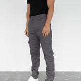 Relaxed Cargos - Charcoal