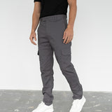 Relaxed Cargos - Charcoal
