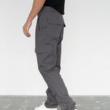 Relaxed Cargos - Charcoal