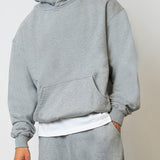 Heavyweight Hoodie - Marl Grey