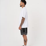 Varsity Mesh Shorts - Black
