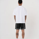 Varsity Mesh Shorts - Black